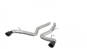 Toyota Supra Performance Exhaust - Kooks Headers - 3in Stainless Steel Muffler Delete Axle-Back - Black - 2020