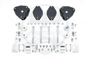 Subaru Forester Suspension Lift Kit - LP Aventure - 2in Lift Kit - Powder Coated - 2019