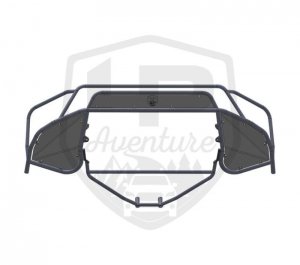 Subaru Outback Bumper Guards - LP Aventure - Big Bumper Guard w/Full Armor - Powder Coated - 2020