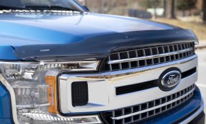 Toyota Tacoma Hood Deflector - LUND - Interceptor - Smoke - `12-`15