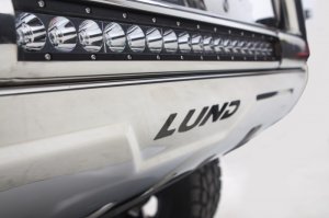 Toyota Tacoma Bull Bar - LUND - With LED Light Bar - Polished - `05-`15