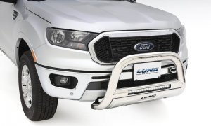 Toyota Tacoma Bull Bar - LUND - With LED Light Bar - Polished - `05-`15