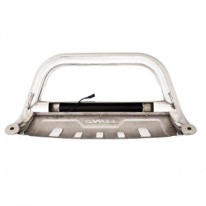 Toyota Tacoma Bull Bar - LUND - With LED Light Bar - Polished - `05-`15