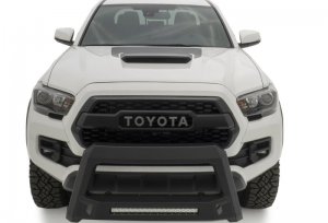Toyota Tacoma Bull Bar - Front - LUND - Revolution with LED Light - Matte Black - `16-`17