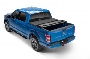 Toyota Tacoma Tonneau Cover - LUND - Genesis Elite Tri-Fold - Black - `16-`23