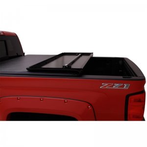 Toyota Tacoma Tonneau Cover - LUND - Hard Fold - Black - `16-`23