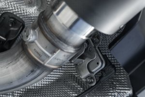 Toyota Supra Performance Exhaust - Rear - MBRP - Cat Back Dual Rear Exit - Carbon Fiber - 2020