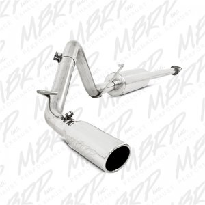 Toyota Tacoma Performance Exhaust - MBRP - Cat Back Single Exit Aluminized - `05-`13