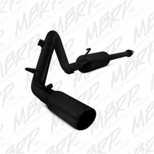 Toyota Tacoma Performance Exhaust - Single Side Exit - MBRP - Cat Back - Black - `09-`14