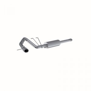 Toyota Tacoma Performance Exhaust - MBRP - Cat Back, Single Side Exit, Armor Lite, Aluminized Steel - `01-`05