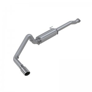 Toyota Tacoma Performance Exhaust - Single Side Exit - MBRP - Cat Back, Armor Lite, Aluminized - 2016