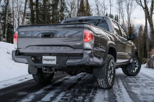 Toyota Tacoma Performance Exhaust - Single Side Exit - MBRP - Cat Back, Turn Down Style, T409 Stainless Steel - 2016