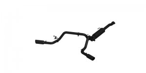 Toyota Tacoma Performance Exhaust - MBRP - Cat Back, Dual Split Side - Black - 2016