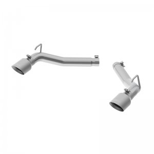 Chevrolet Camaro Performance Exhaust - Rear - MBRP - Armor Lite Axle Back Muffler Delete, Dual Rear Exit, Aluminized Steel - `10-`15