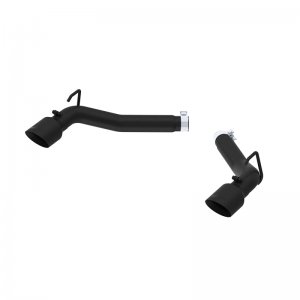 Chevrolet Camaro Performance Exhaust - Rear - MBRP - Armor BLK Series Axle Back, Muffler Delete, Dual Rear Exit, 3in. - Black - `10-`15