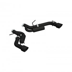 Chevrolet Camaro SS Performance Exhaust - Dual Rear Exit - MBRP - Armor BLK Axle Back with 4.5in OD Tips - Black - `16-`19