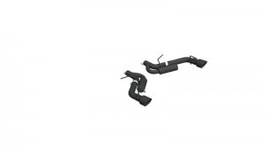 Chevrolet Camaro SS Performance Exhaust - Dual Rear Exit - MBRP - Armor BLK Axle Back with 4.5in OD Tips - Black - `16-`19