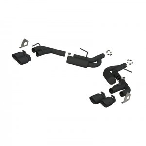 Chevrolet Camaro Performance Exhaust - Rear - MBRP - Axle Back System BLK with 4in Quad Dual Wall Tips - Black - `16-`19