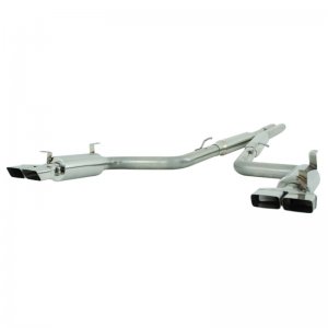 Dodge Challenger RT Performance Exhaust - Rear - MBRP - Cat Back Dual Split Rear Exit, Armor Plus Series - 2009