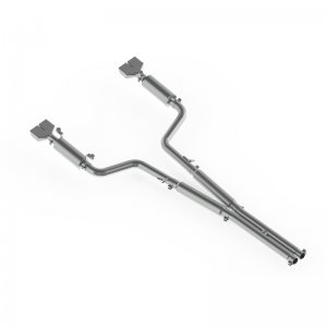 Dodge Challenger RT Performance Exhaust - Rear - MBRP - Cat Back Dual Split Rear Exit, Armor Plus Series - 2009