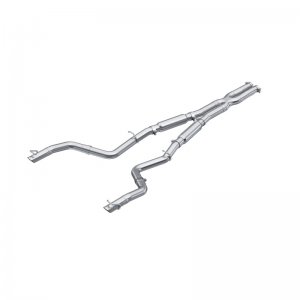 Dodge Charger Performance Exhaust - Dual Rear Exit - MBRP - Cat Back, T304 Stainless Steel, Armor Pro, 3in. - `15-`16