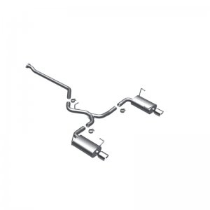 Subaru Impreza Performance Exhaust - Dual Split Rear - Magnaflow - Cat Back - `08-`10
