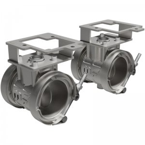 Ford Mustang Performance Exhaust - Magnaflow - Integrated V-Band Flanges - `18-`22