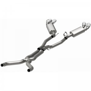 Chevrolet Camaro Performance Exhaust - Rear - Magnaflow - Cat Back, Quad Split Rear Exit - `13-`15