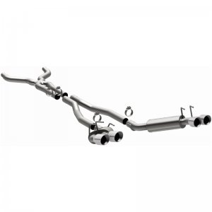 Chevrolet Camaro Performance Exhaust - Rear - Magnaflow - Cat Back, Quad Split Rear Exit - `13-`15