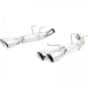 Ford Mustang Performance Exhaust - Rear - Magnaflow - Competition Series Axle-Back - Polished - `11-`12