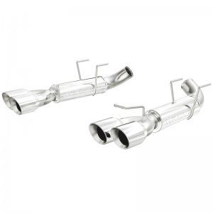 Ford Mustang Performance Exhaust - Rear - Magnaflow - Competition Series Axle-Back - Polished - `11-`12
