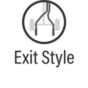 Chevrolet Camaro Performance Exhaust - Rear - Magnaflow - Street Series Cat-Back - Polished - `10-`13