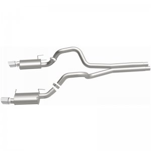 Ford Mustang Performance Exhaust - Rear - Magnaflow - Cat Back, Dual Split Rear Exit, Street Series - `13-`14