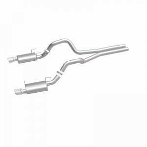 Ford Mustang Performance Exhaust - Rear - Magnaflow - Cat Back, Dual Split Rear Exit, Street Series - `13-`14