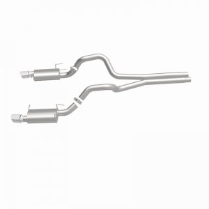 Ford Mustang Performance Exhaust - Rear - Magnaflow - Cat Back, Dual Split Rear Exit, Street Series - `13-`14