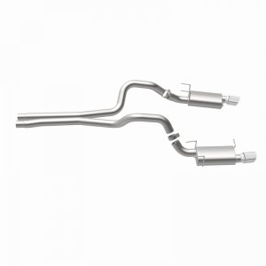 Ford Mustang Performance Exhaust - Rear - Magnaflow - Cat Back, Dual Split Rear Exit, Street Series - `13-`14