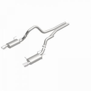 Ford Mustang Performance Exhaust - Rear - Magnaflow - Cat Back, Dual Split Rear Exit, Street Series - `13-`14