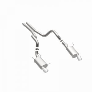Ford Mustang Performance Exhaust - Rear - Magnaflow - Cat Back, Dual Split Rear Exit, Street Series - `13-`14