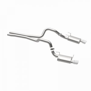 Ford Mustang Performance Exhaust - Rear - Magnaflow - Cat Back, Dual Split Rear Exit, Street Series - `13-`14