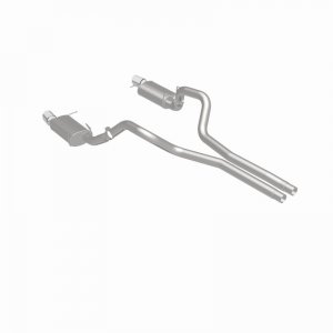 Ford Mustang Performance Exhaust - Rear - Magnaflow - Cat Back, Dual Split Rear Exit, Street Series - `13-`14