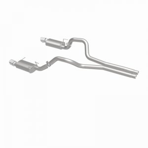 Ford Mustang Performance Exhaust - Rear - Magnaflow - Cat Back, Dual Split Rear Exit, Street Series - `13-`14