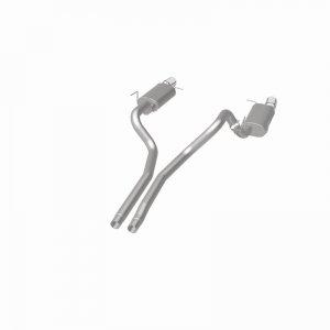 Ford Mustang Performance Exhaust - Rear - Magnaflow - Cat Back, Dual Split Rear Exit, Street Series - `13-`14