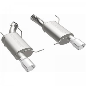 Ford Mustang Performance Exhaust - Rear - Magnaflow - Cat Back, Dual Split Rear Exit - `13-`14
