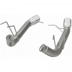 Ford Mustang Performance Exhaust - Rear - Magnaflow - Axle-Back, Dual Split Rear Exit, Race Series - Stainless - `13-`14
