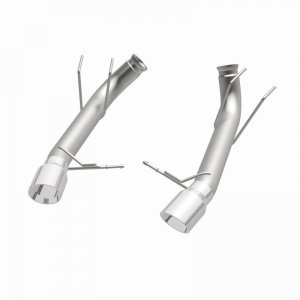 Ford Mustang Performance Exhaust - Rear - Magnaflow - Axle-Back, Dual Split Rear Exit, Race Series - Stainless - `13-`14