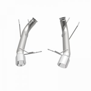 Ford Mustang Performance Exhaust - Rear - Magnaflow - Axle-Back, Dual Split Rear Exit, Race Series - Stainless - `13-`14
