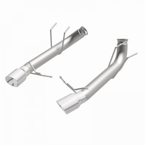 Ford Mustang Performance Exhaust - Rear - Magnaflow - Axle-Back, Dual Split Rear Exit, Race Series - Stainless - `13-`14