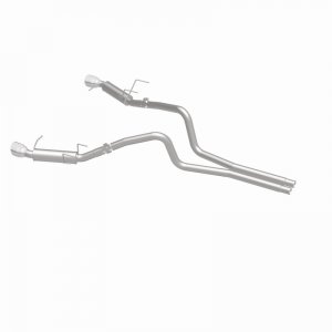 Ford Mustang Performance Exhaust - Dual Split Rear - Magnaflow - Competition Series Cat Back - Polished Stainless - 2014