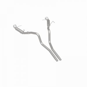 Ford Mustang Performance Exhaust - Dual Split Rear - Magnaflow - Competition Series Cat Back - Polished Stainless - 2014