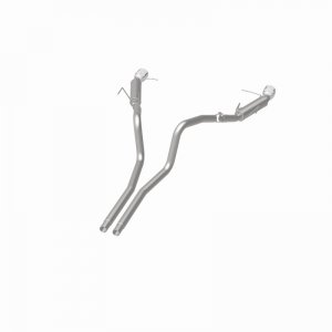 Ford Mustang Performance Exhaust - Dual Split Rear - Magnaflow - Competition Series Cat Back - Polished Stainless - 2014